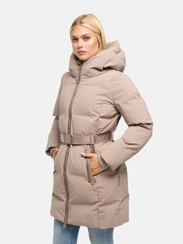 Cappotto funzionale 'Wolkenwichtel 14' di NAVAHOO in beige: frontale