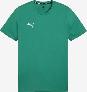 PUMA Sportshirt 'teamGoal' in Grün: Vorderseite