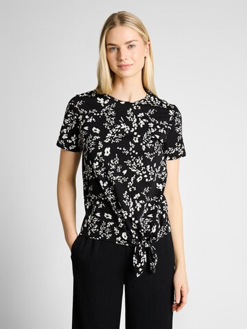 TOM TAILOR DENIM Shirt in Black: front