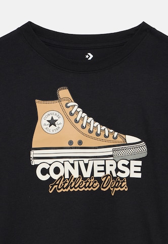 CONVERSE - Camiseta en negro