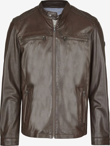 bugatti Between-Season Jacket in Brown: front