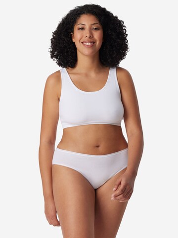 Slip ' 95-5 Serie ' SCHIESSER en blanc : devant