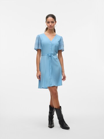 VERO MODA Платье-рубашка 'VMGRACE' в Синий
