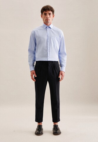 SEIDENSTICKER Regular fit Business Shirt in Blue