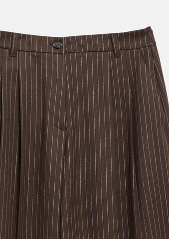 s.Oliver Wide Leg Hose in Braun