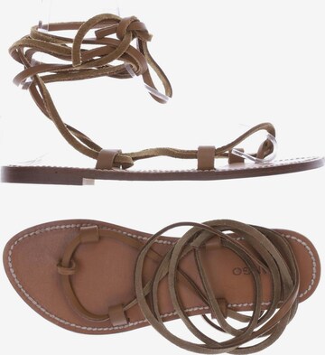 MANGO Sandals & High-Heeled Sandals in 38 in Brown: front