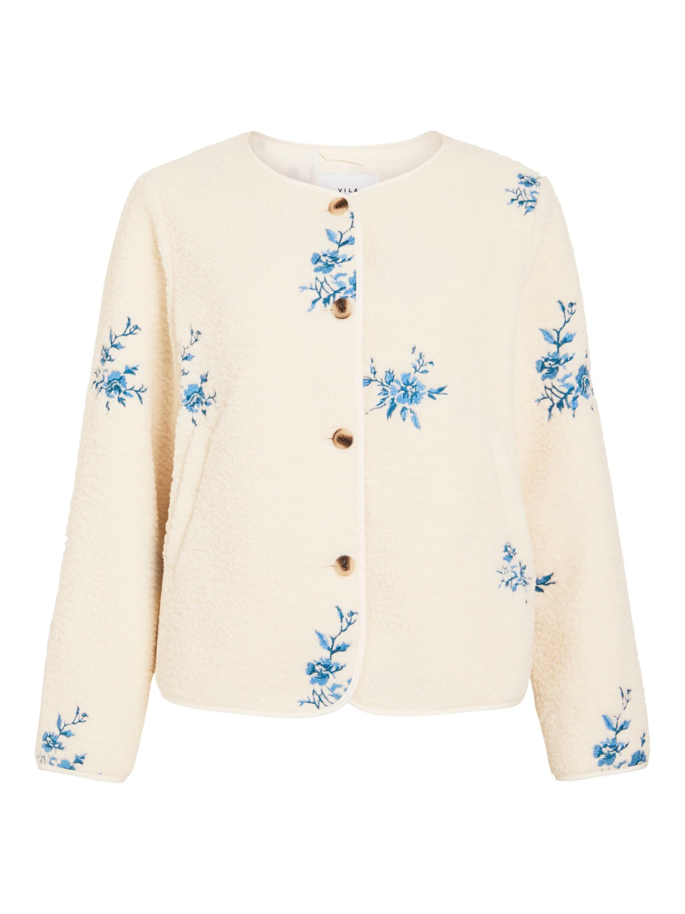 Giacca di mezza stagione 'VIAda' di VILA in beige: frontale