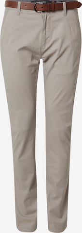 INDICODE JEANS Chino Pants 'GOWER' in Grey: front