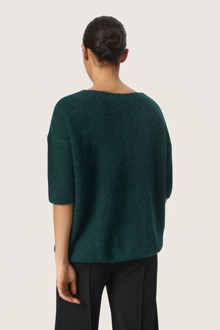 SOAKED IN LUXURY Sweater 'Tuesday' in Green