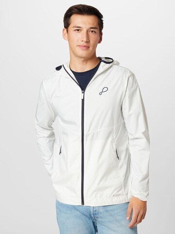 Veste outdoor 'EVERLIGHT' PYUA en blanc : devant