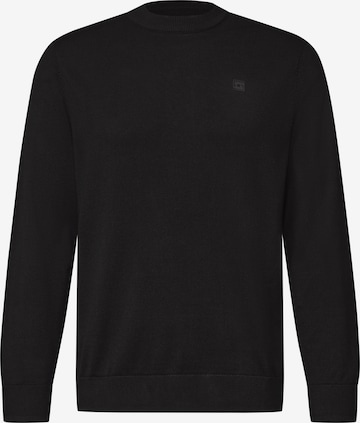 Street One MEN Pullover in Schwarz: Vorderseite