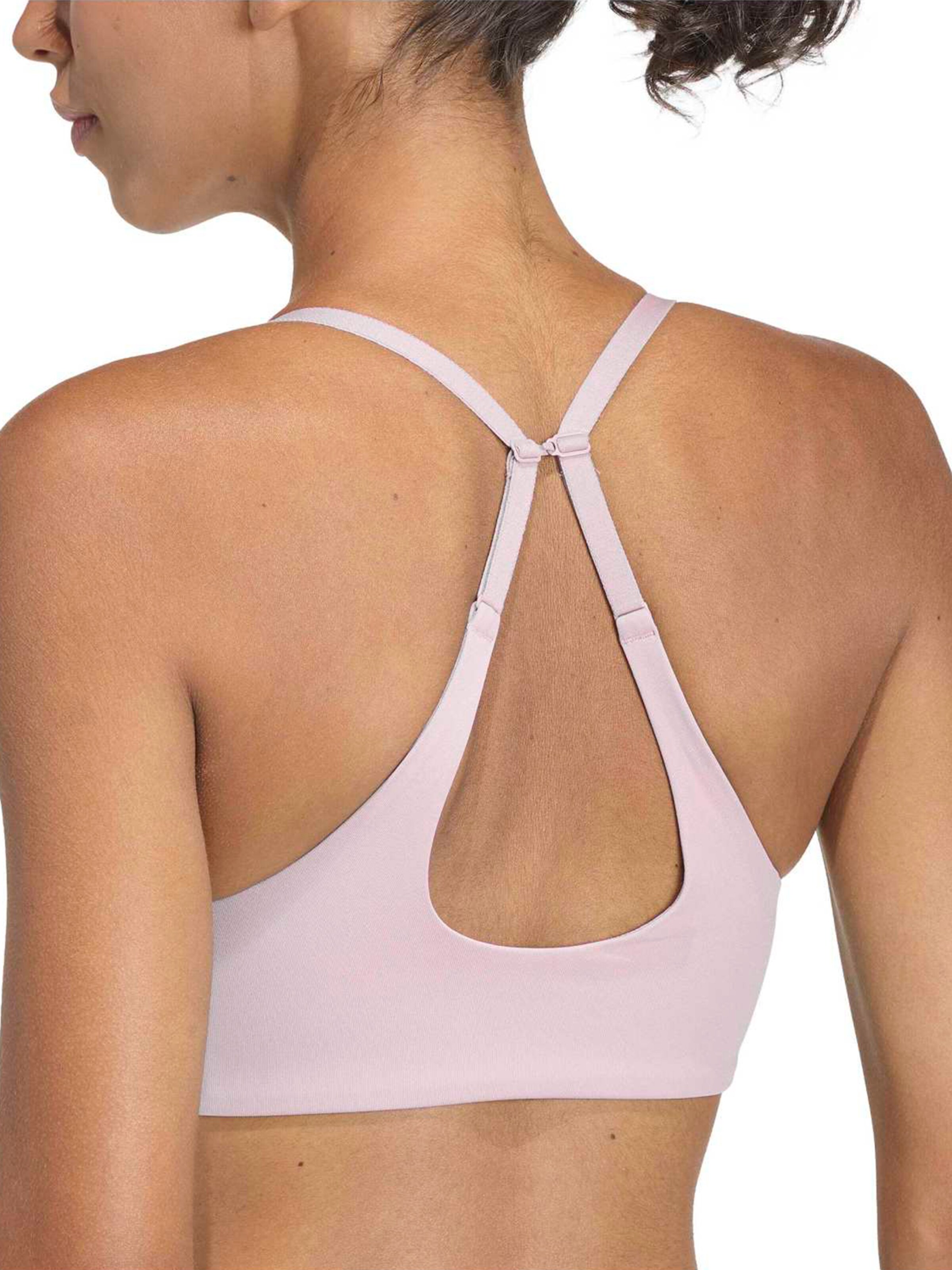 ADIDAS PERFORMANCEBustier Sportski grudnjak 'Optime Essentials' - ljubičasta boja