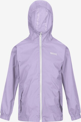 REGATTA Performance Jacket ' Pack It III ' in Purple: front