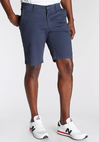 DELMAO Regular Shorts in Blau