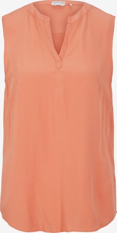 TOM TAILOR - Blusa en naranja: frente