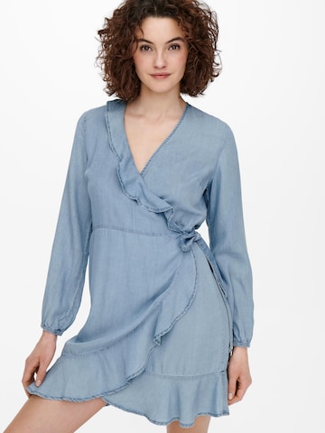 Robe 'Pema' ONLY en bleu