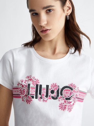 T-shirt Liu Jo en blanc