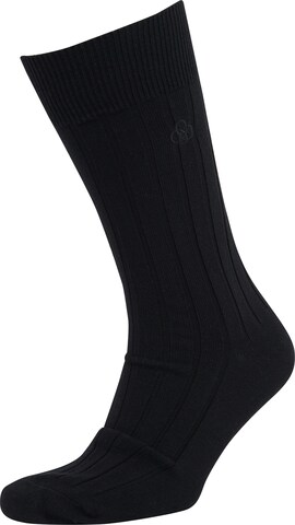 Superdry SUPERDRY Core Socken mit Rippenmuster in Schwarz: predná strana