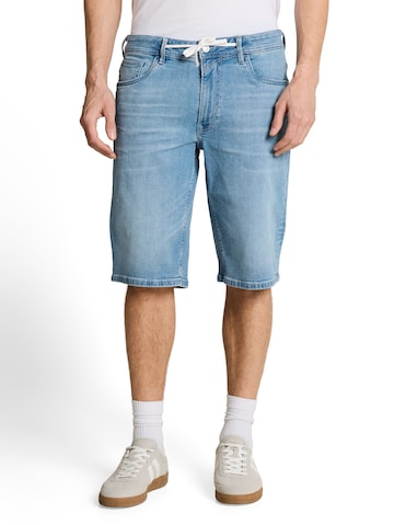 TOM TAILOR DENIM Normální Džíny 'AEDAN' – modrá: přední strana