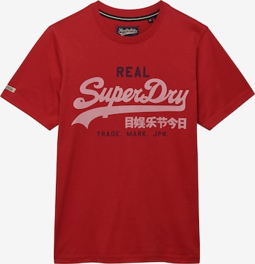Superdry & Co Футболка 'Vintage Classic' в Красный: спереди