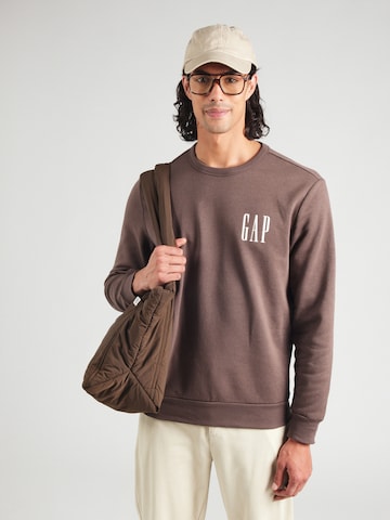 GAP Sweatshirt in Brown: front