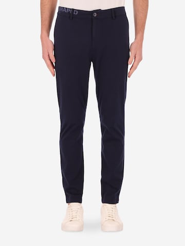 Slimfit Pantaloni chino 'Capitano' di Distretto 12 in blu: frontale