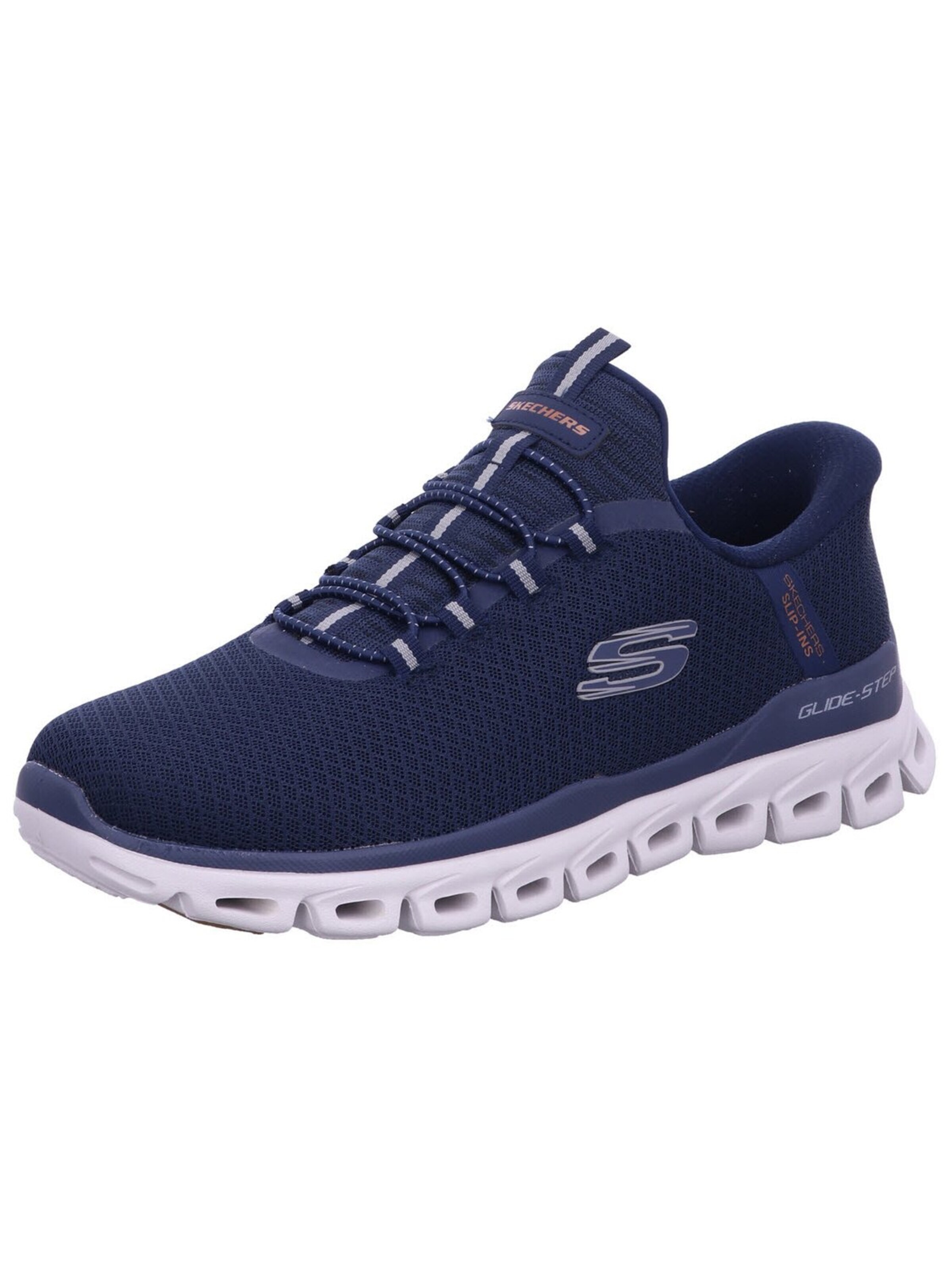 SKECHERS Hausschuh 'Slipper Herren 233010 NVY Kunststoff (Synthetik) in blau'‌‌‌‌‌‌‌‌‌ in Blau: Vorderseite