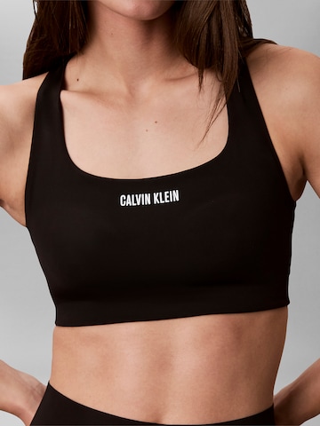 Calvin Klein Sport Bustier Sport bh in Zwart