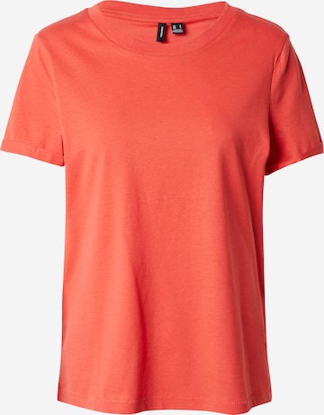 VERO MODA T-Shirt 'PAULA' in Rot: predná strana