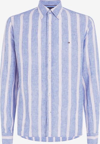 Chemise TOMMY HILFIGER en bleu : devant