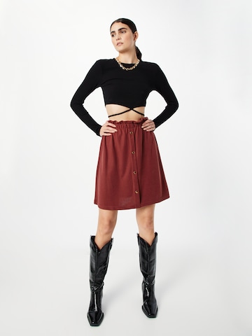 ABOUT YOU Skirt 'Viola' in Brown