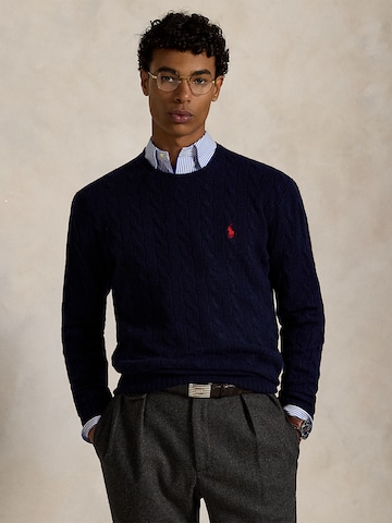 Polo Ralph Lauren Kampsun, värv sinine: eest vaates