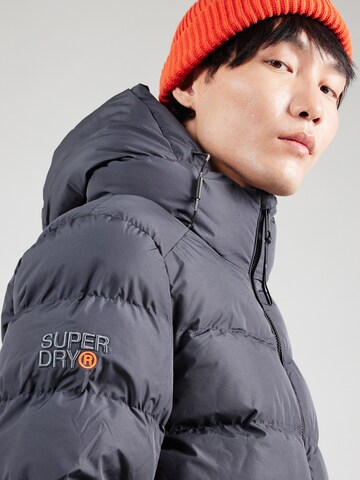 Superdry Winterjas in Grijs