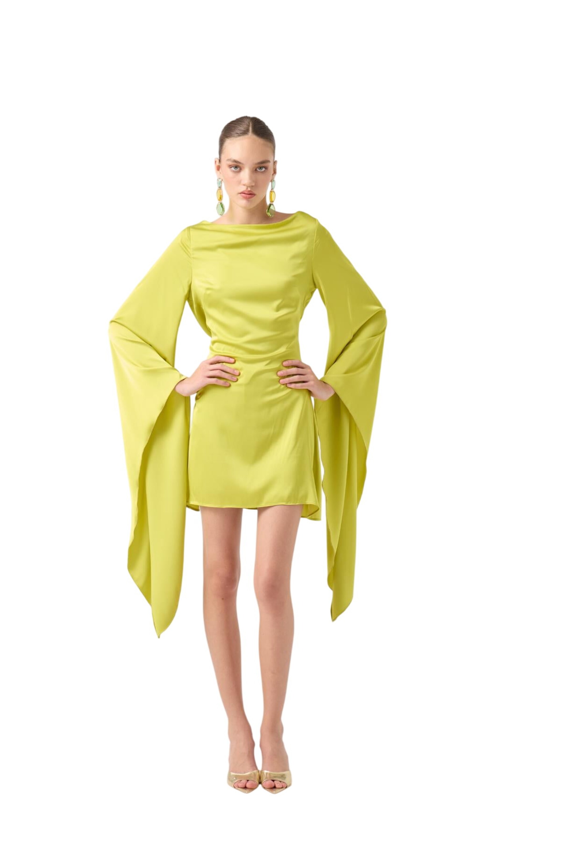 HOLLY LOLLY Jurk in Groen