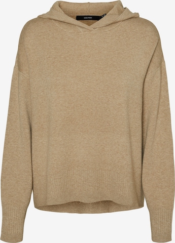 VERO MODA Пуловер 'GOLD' в бежово: отпред