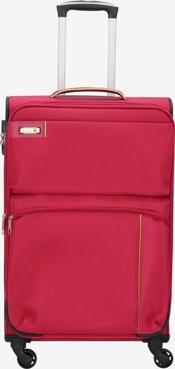 D&N Valisette 'Travel Line 6704' en rose / noir / argent, Vue avec produit