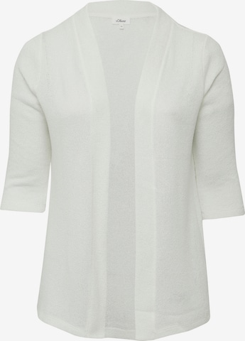 Cardigan s.Oliver en beige : devant