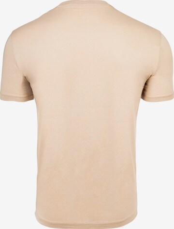 ARMANI EXCHANGE Regular Fit T-Shirt in Braun