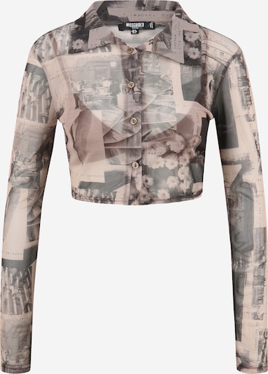 Missguided Petite Bluza u boja devine dlake (camel) / dimno siva, Pregled proizvoda