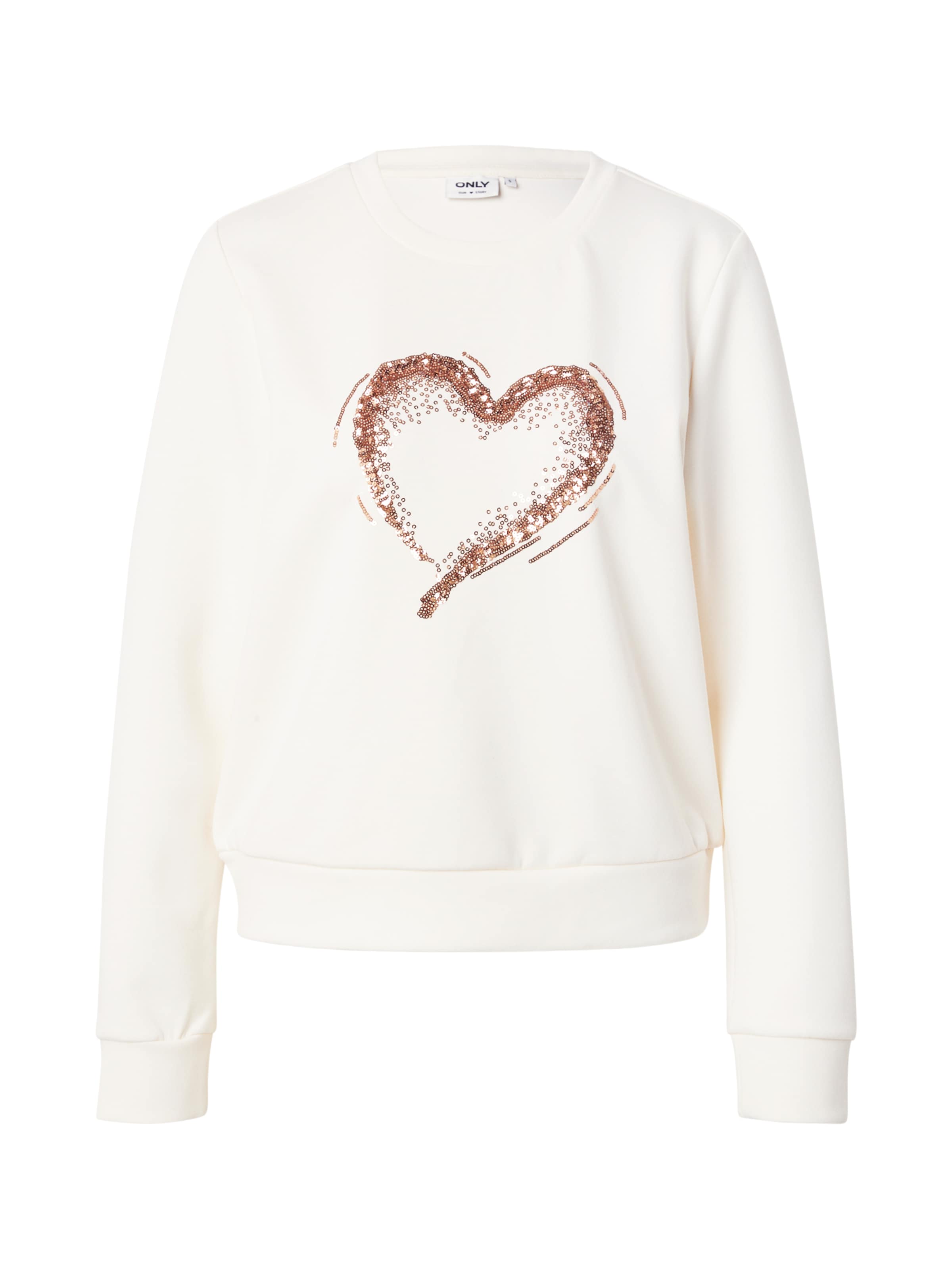 ONLY Bluzka sportowa 'ONLMARCY' w kolorze biały: przód