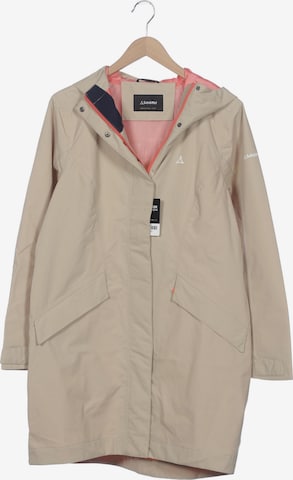 Schöffel Mantel XXL in Beige: Vorderseite