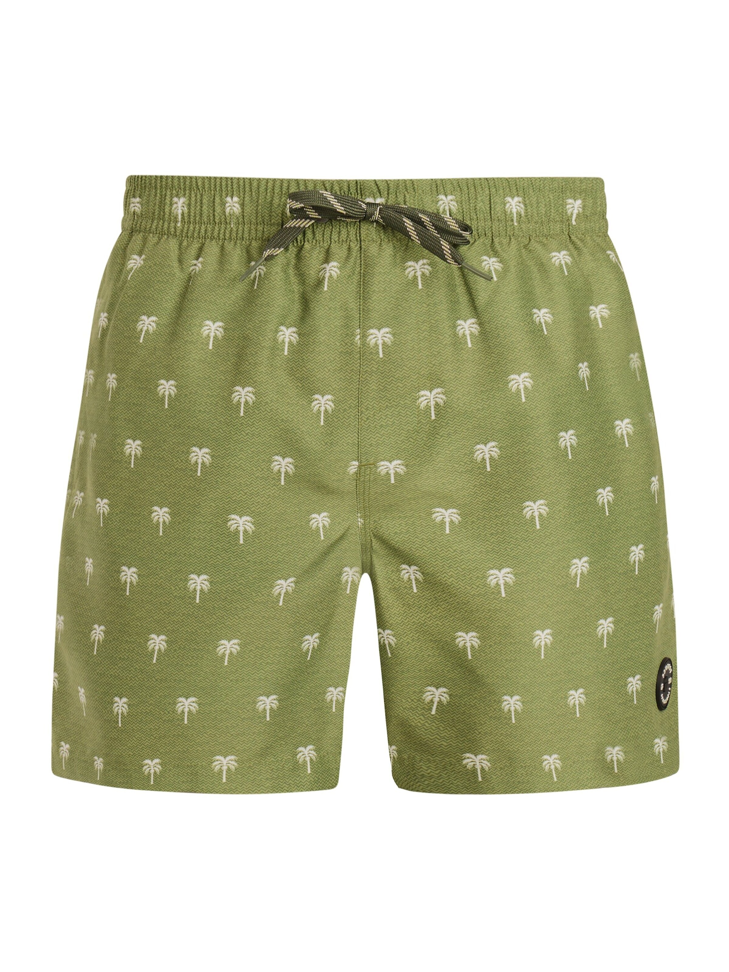 PROTEST Badeshorts 'PRTMascot'‌‌‌‌‌‌‌‌‌‌ in Grün: Vorderseite