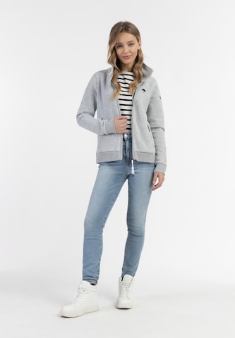 Schmuddelwedda Sweatjacke in Grau