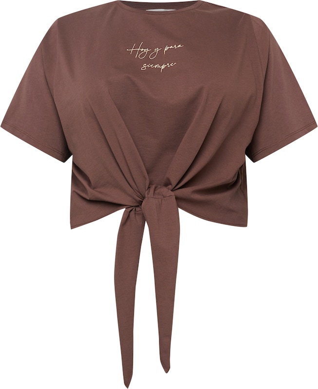 Guido Maria Kretschmer Curvy Collection Shirt 'Sierra' inspired by Cita in Braun Guido Maria Kretschmer Curvy Collection Shirt 'Sierra' inspired by Cita in Braun
