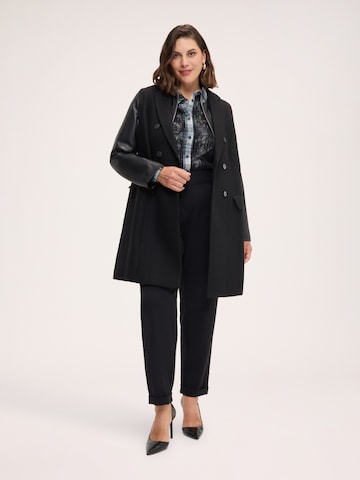 Cappotto di mezza stagione di Fiorella Rubino in nero