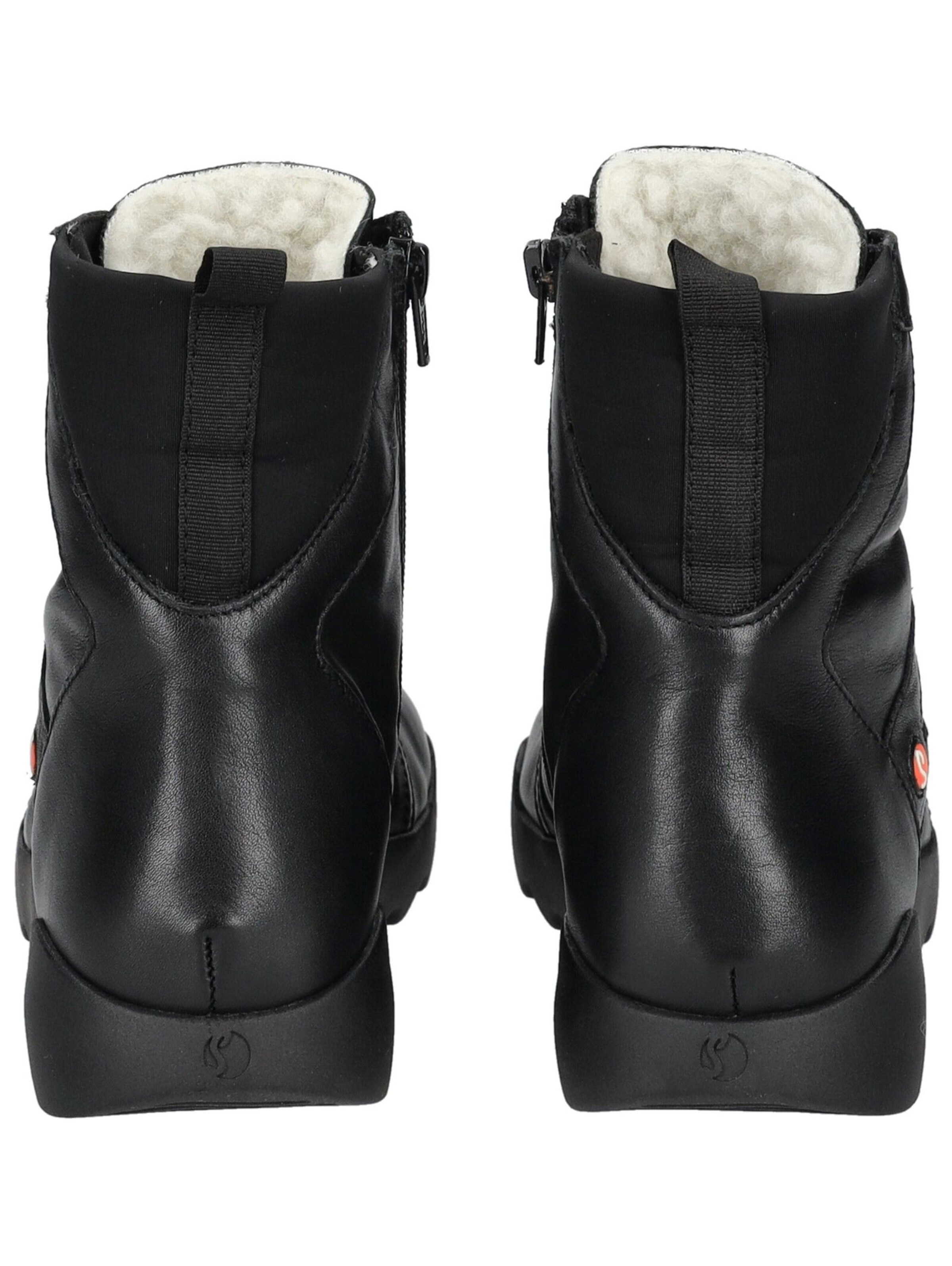 Bottines à lacets Softinos en noir