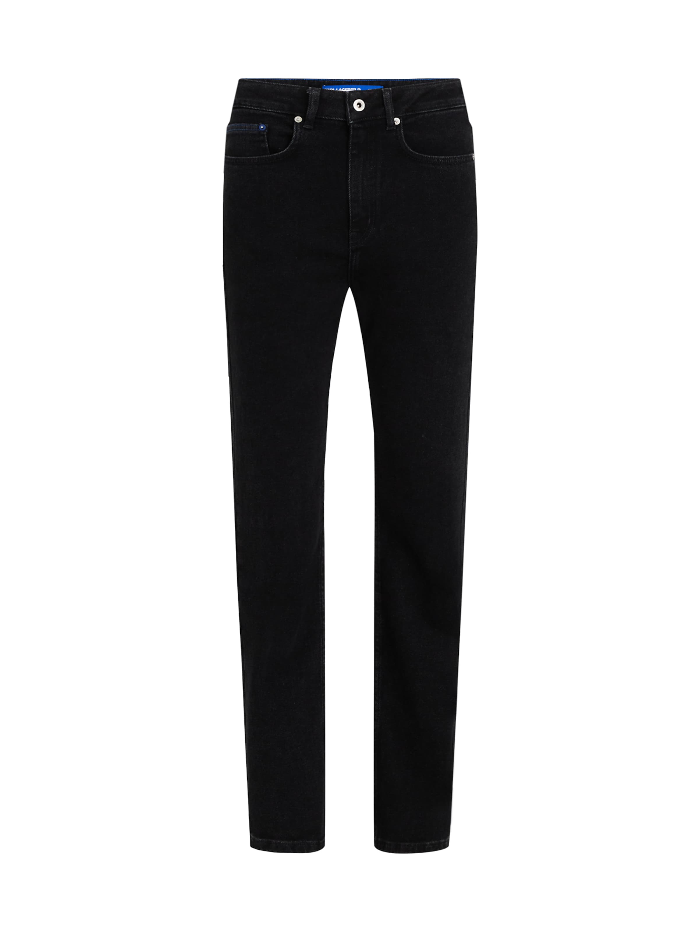 Slimfit Jeans di KARL LAGERFELD JEANS in nero: frontale