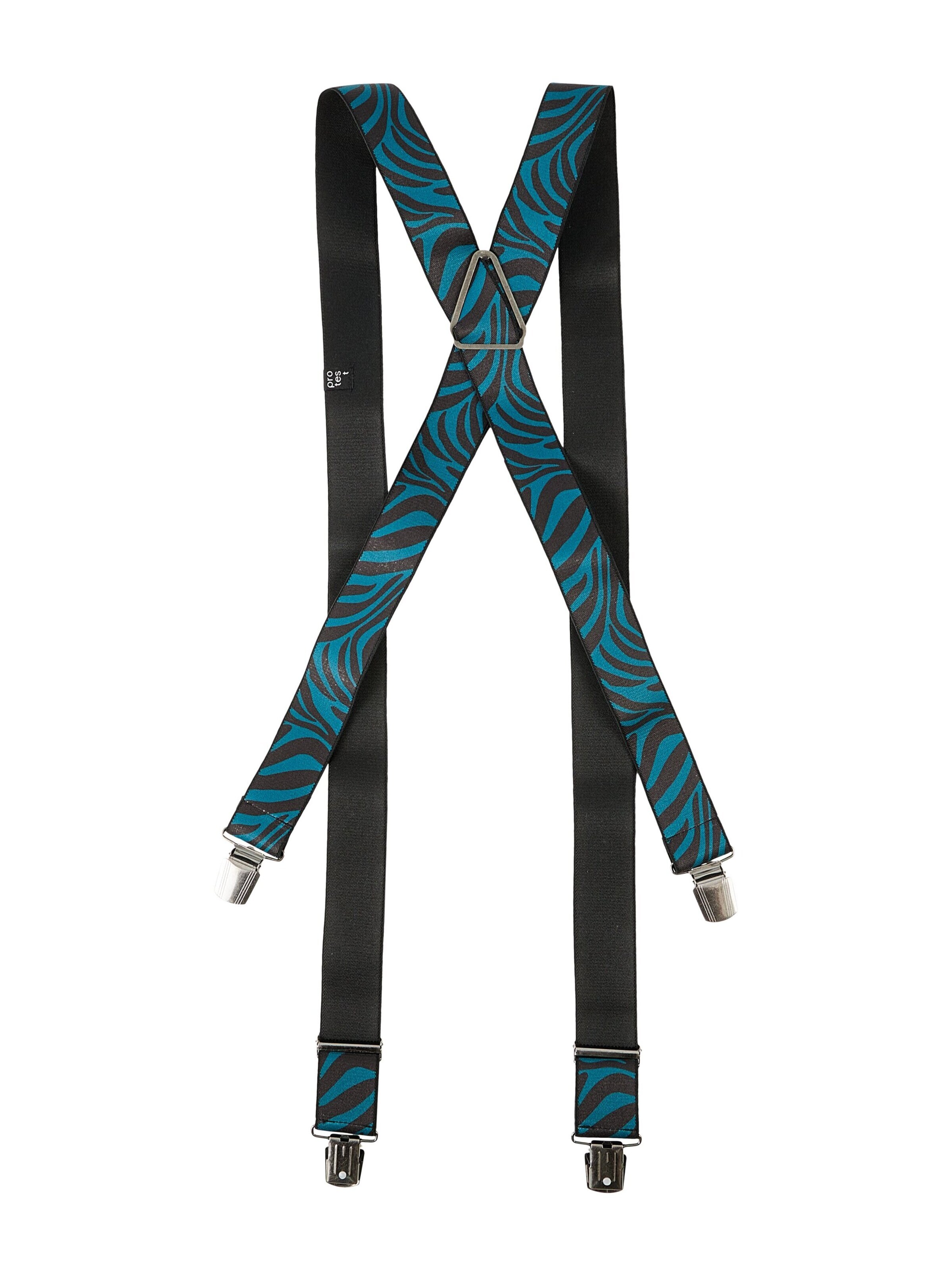 PROTEST Suspenders 'PRTOren' in Blue: front