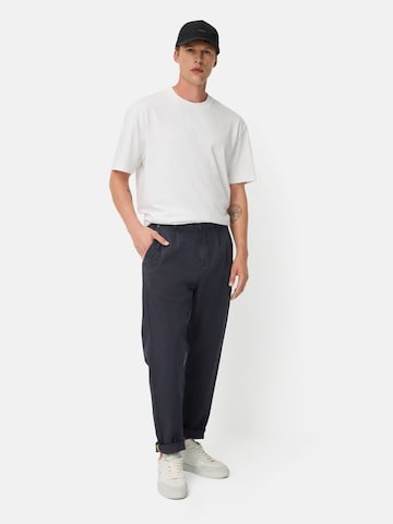 CAMEL ACTIVE - Loosefit Pantalón plisado en azul