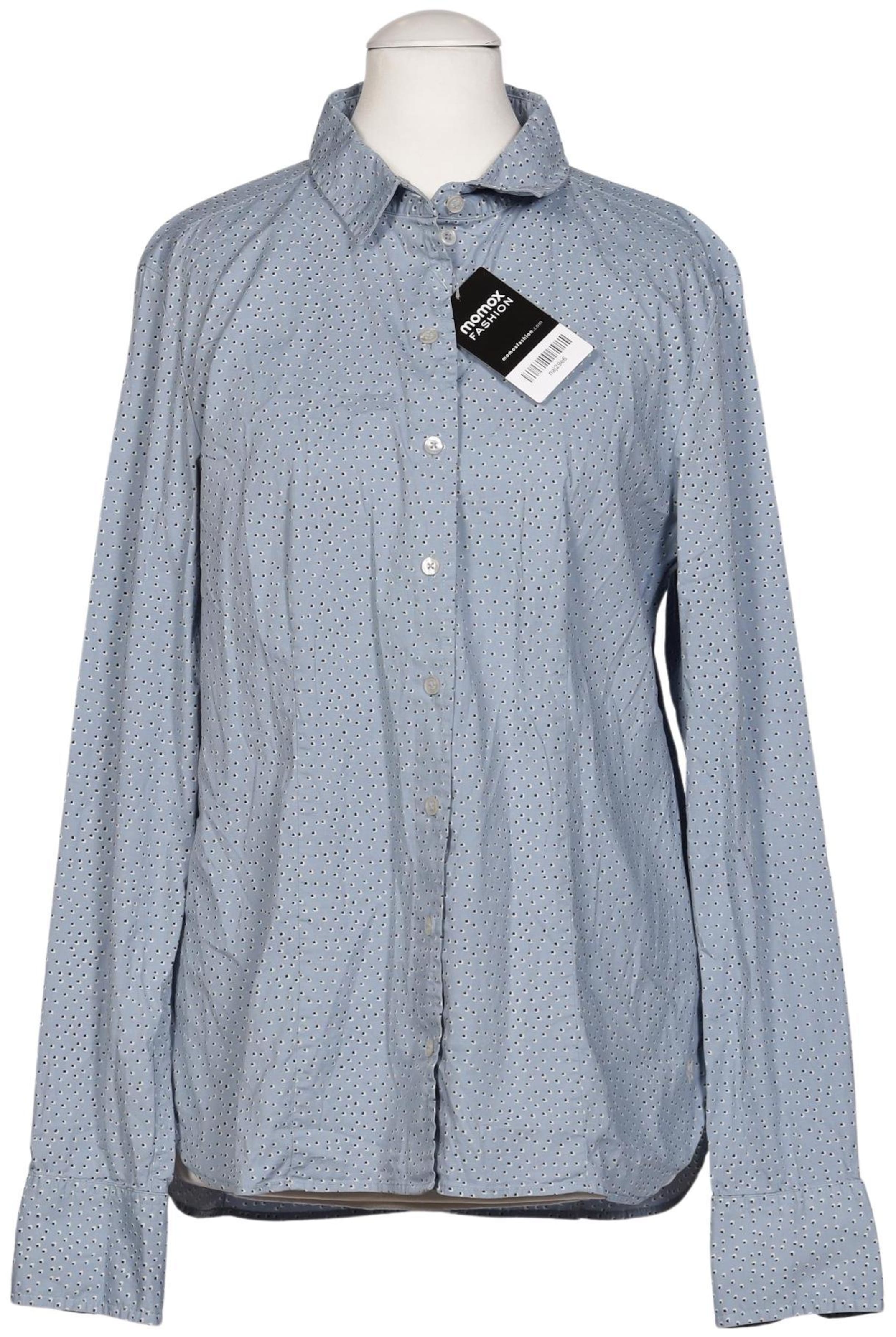 Marc O'Polo Bluse L in Blau: Vorderseite